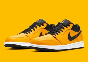 Jordan 1 Low University Gold Black for 