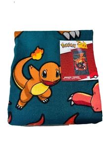 Pokemon Charmander 30"x60" Beach Towel, Multi-Color, Boys - Picture 1 of 2