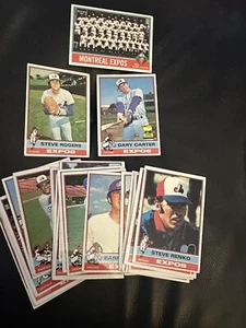 1976 Topps Team SET Lot of 23 Montreal EXPOS Vgex PARRISH (R) ROGERS Gary CARTER - Bild 1 von 1