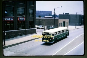 CTA Chicago Transit Bus 7249 in 1965, Kodachrome Slide h16b - Picture 1 of 2