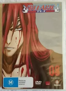 Bleach 08 The Entry Rated Mature Audiences DVD Video (Japan) Region 4 Australia. - Foto 1 di 2