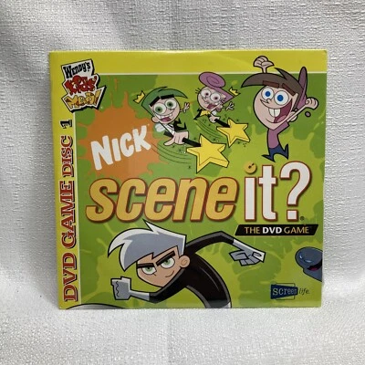 Nick Scene It? The DVD Game Disc 1 Wendy's Kids Meal Nickelodeon NEW SEALED - Image 1 of 3