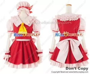 Touhou Project Scarlet Devil Mansion Flandre Scarlet Cosplay Costume Dress - Picture 1 of 4