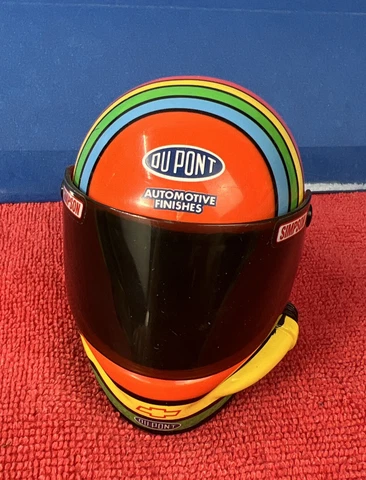 🔥 Simpson 1/4 Scale Helmet Jeff Gordon #24 Limited First Edition Dupont NASCAR Cover