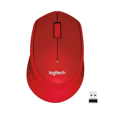 Logitech M330 SILENT PLUS Wireless Mouse, 2.4GHz with USB Nano Receiver, 1000 DP - Image 1 of 4