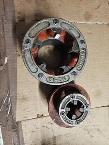 2 Toledo Manual Ratcheting Die Threading Head No. 12 Size: 2" And 1/2" - Picture 1 of 6