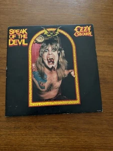 Ozzy Osbourne Speak Of The Devil Vinyl 2LP 1982 1st Press, Jet ZX2 38350-1 Vinyl - Imagen 1 de 9