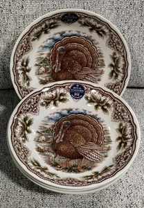 Royal Stafford 6 HOMELAND TURKEY PASTA SALAD BOWL Seafood Serving 9" NEW - Picture 1 of 11