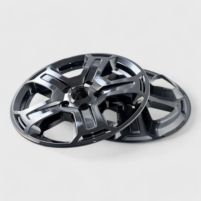 Cubierta de llanta de buje de 17" negra 5 piezas para Jeep Wrangler Sport S 2018-2023 Foto 1 de 4