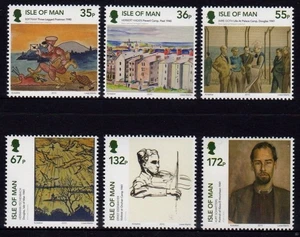 MAN 2010 Dipinti 6v MNH** - Picture 1 of 1