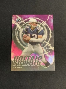 2024 Topps Composite Tom Brady Resurgence Voltaic Insert Pink Refractor #RV-11 - Picture 1 of 2