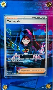 Estuche personalizado arte extendido fábula cubierta Pokemon Cassiopeia 094/064 - Imagen 1 de 1