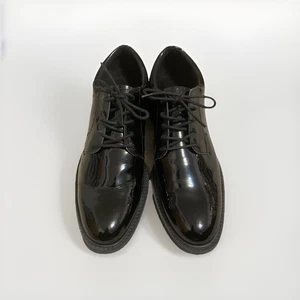 Bates E01851 Herren Lackleder Oxford Elegant Schuhe Schwarz US 12 Uniform Formell - Bild 1 von 10