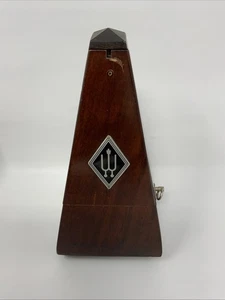 Wittner German Vintage Wooden Wind Up Metronome - Fully Functional - No Lock - Picture 1 of 13
