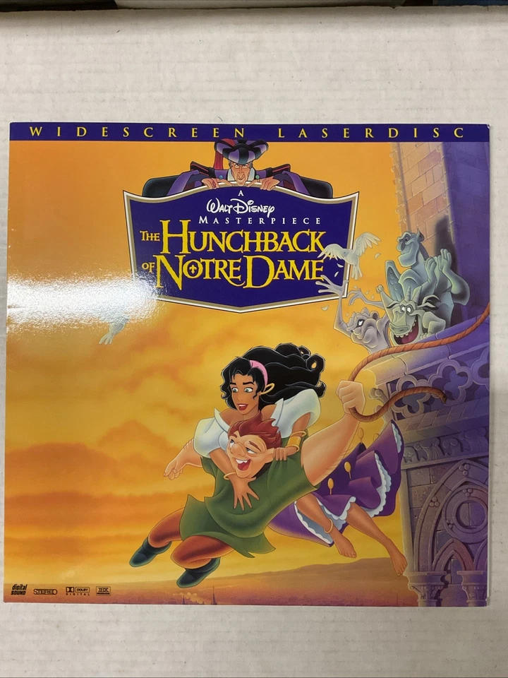  The Hunchback Of Notre Dame Widescreen Laserdisc Disney - Image 1 of 1