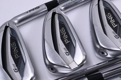 Ping G425 Irons / 5-PW+GW / Green Dot / Regular Flex Ping AWT 2.0 Shafts - Image 1 of 4