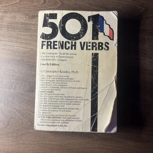 501 French Verbs: Fully Conjugated in All the Tenses in a New Easy-To-Learn ... - Picture 1 of 5