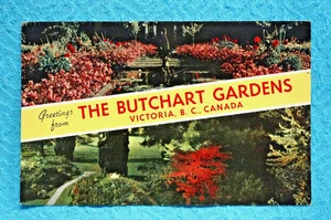 Greetings from Butchart Gardens - Victoria, British Columbia, Canada - Picture 1 of 2