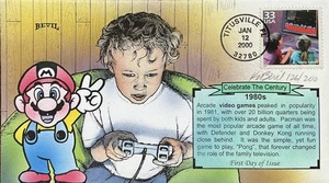 BEVIL HANDPAINTED 3190 CTC Video Games 20 Billion Quarters Spent on Pacman  - Bild 1 von 1