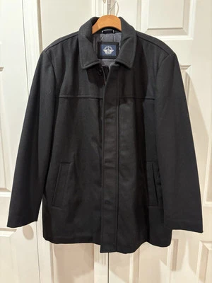 Dockers Men’s Wool Blend Coat Black Size XXL  - Image 1 of 4