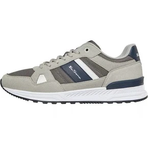 Ben Sherman Fowler Mens Grey Casual Smart Memory Foam Trainers Worn Once - Picture 1 of 9