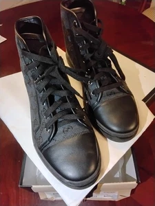 Gucci Men’s GG Monogram Hightops. Gucci Size 39. US Size 6. Ex Condition. - Picture 1 of 9