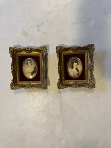 A Cameo Creations Victorian Women Pictures Vintage Wall Hanging Pictures 6x5 In. - Picture 1 of 2