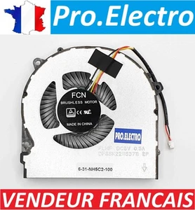 Ventilateur CPU fan HASEE 6-31-NH5C2-100 DC5V 0.5A DFS5K221153711 FLHF - Photo 1/4