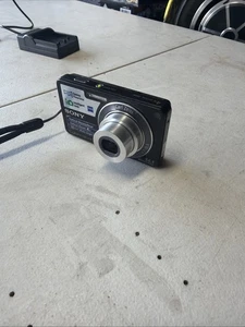 Sony Cyber-shot DSC-W350 14.1MP Compact Digital Camera Black Tested Complete Kit - Bild 1 von 14