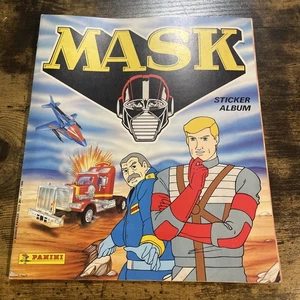 M.A.S.K Mask Panini Sticker Album, Incomplete 1986 Kenner Cartoon Toys Series - Picture 1 of 24