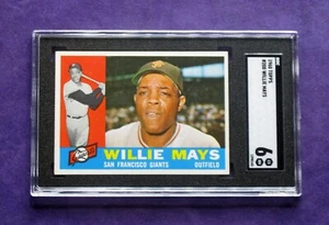 1960 Topps Willie Mays #200 SGC 6 (EX/NM) **Great Centering** - Picture 1 of 2