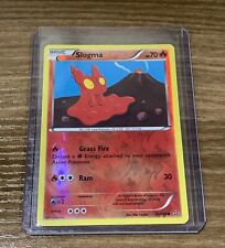 SHIPS SAME DAY Pokemon Card Slugma 22/160 Reverse Holo Basic Fire Type 2015