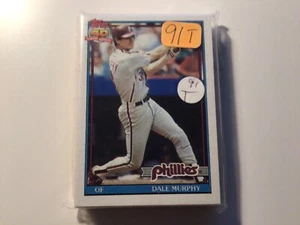 1991 Topps Baseball Philadelphia Phillies Team Set - Picture 1 of 1