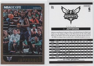 2014-15 NBA Hoops Gold Al Jefferson #73