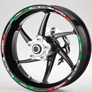 Aprilia RSV4 Factory Grafiche Cerchi Bandiera Italiana X 12 - Foto 1 di 3