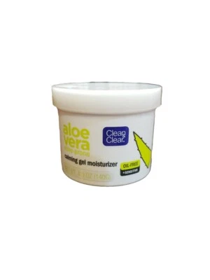 Nuevo gel calmante de aloe vera limpio y transparente hidratante facial para acné propenso al acné Foto 1 de 2