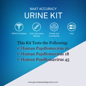 HPV16, HPV18 and HPV45 Screening Test from Urine Collection Kit - Picture 1 of 9