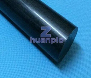 1pcs PA Plastic Round Rod Stick Nylon Polyamide 22mm x 250mm Black New - Picture 1 of 1