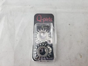Q-Parts Custom Straplock Rings, Replacement Rings Only Sun Black, Ships Free - Picture 1 of 8