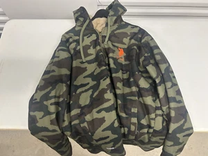 USPA Camo Zip-up Hoodie - Picture 1 of 3
