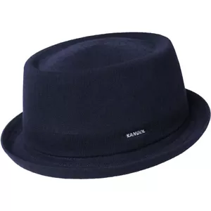 Kangol ® Original Pork Pie Hat Hats Mowbray Bamboo Player Blue New Trend - Picture 1 of 1