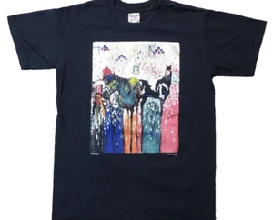 VTG Lakota Designs Native American Black T-Shirt Adult S Horses Pony 2006 - Picture 1 of 10