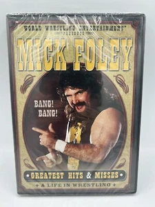 WWE - Mick Foley: Greatest Hits & Misses (DVD, 2004, 2-Disc Set) (Brand New) - Imagen 1 de 3