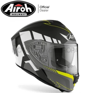 CASCO HELMET CASQUE INTEGRALE MOTO AIROH SPARK RISE NERO OPACO MATT BLACK