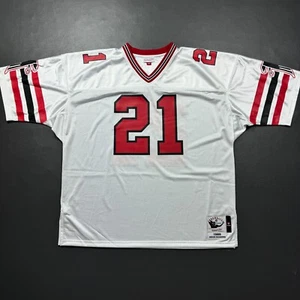 100% Authentic Deion Sanders Mitchell Ness 1989 Atlanta Falcons Jersey 56 3XL - Picture 1 of 6