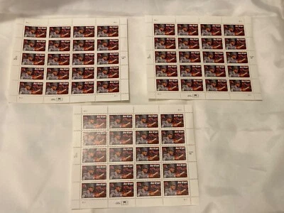 1996 Bear Bryant Football Coach (3) Full Sheets of 20 $0.32 32 Stamp (60 Stamps) - Image 1 of 4