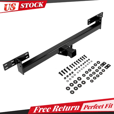 Fits Jeep Wrangler YJ/TJ 87-06 Trailer Tow Hitch 2" Receiver Rear Steel 2000lbs - Imagem 1 de 4
