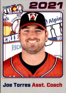 2021 Walters State Senators Juco Cards #37 Joe Torres Assistant Coach Card