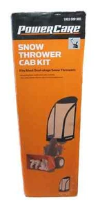Powercare Snow Thrower Cab Kit Universal Attachment NEW - Picture 1 of 2