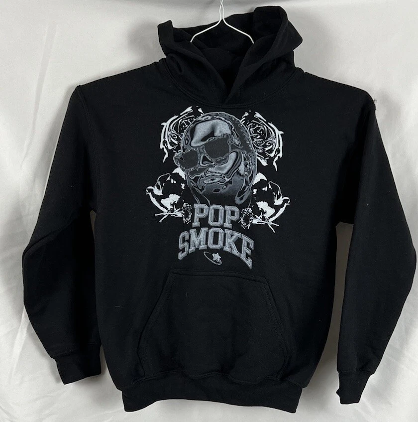 Sudadera con Capucha Headgear Classics Pop Smoke Talla Pequeña Juvenil Negra NUEVA Foto 1 de 4